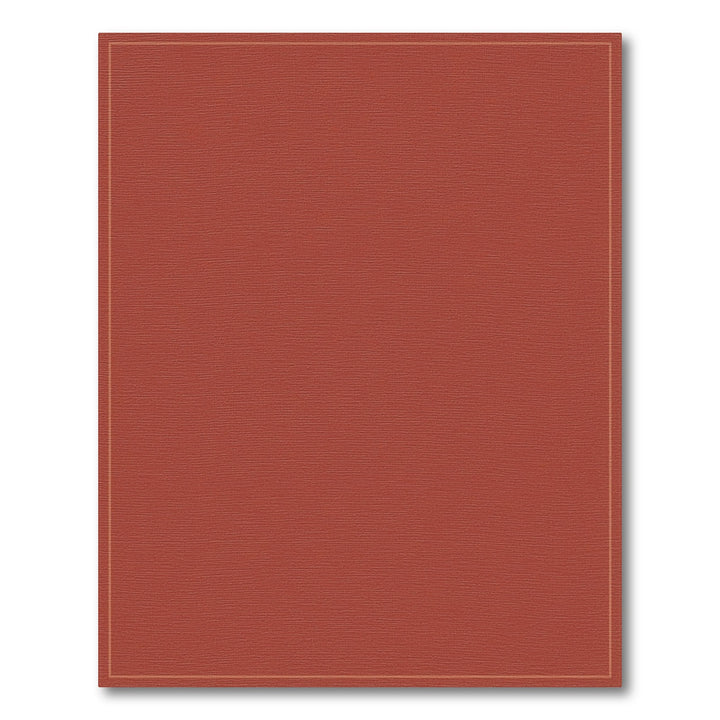 Terracotta Rustic Geometric Arch Rug