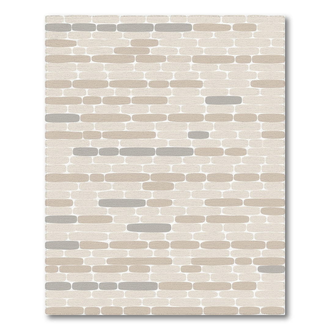 Geometric Modern Beige Neutral Geometric Area Rug