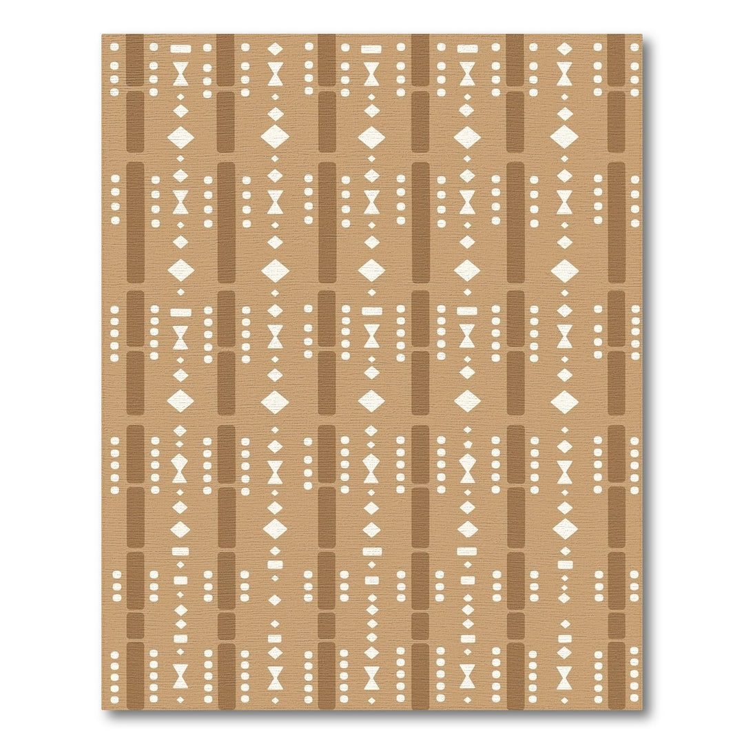 Heritage Tribal Brown Washable Area Rug
