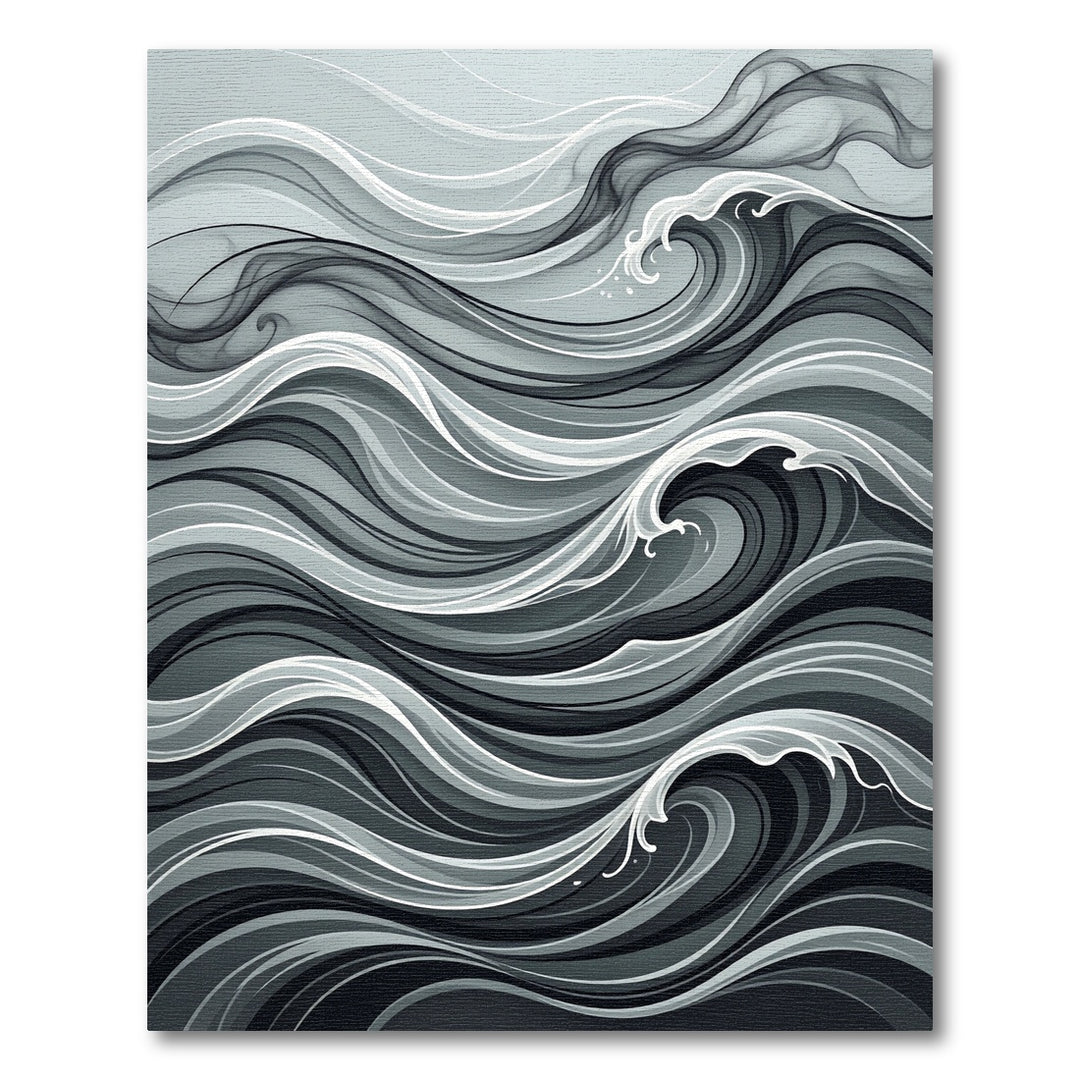 Monochromatic Abstract Waves Rug