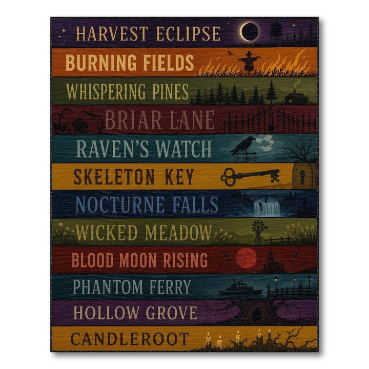 Harvest Eclipse Multi-Color Striped Area Rug