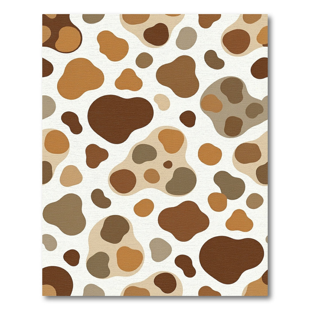 Cow Spot Organic Shapes Rug