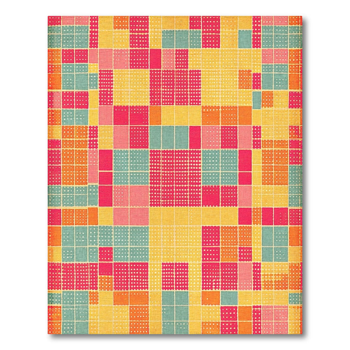 Vibrant Multi-Color Geometric Area Rug