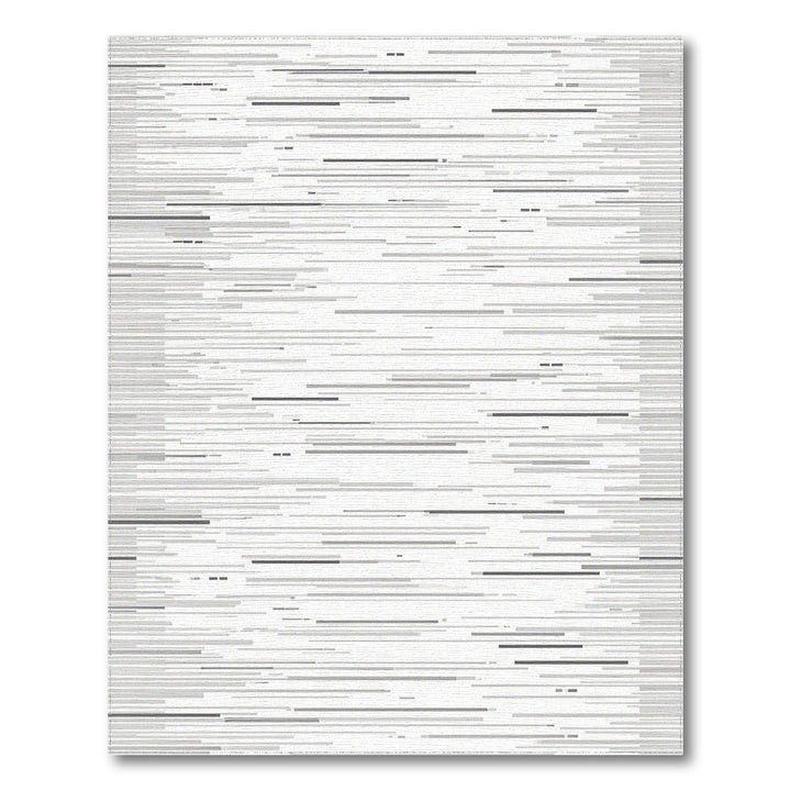 Grey Abstract Line Area Rug
