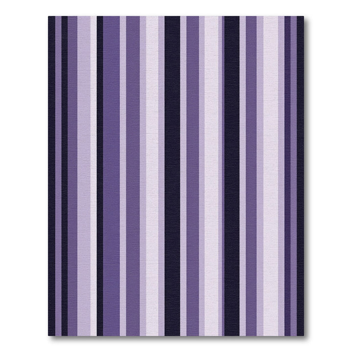 Purple Hues Vertical Stripe Rug