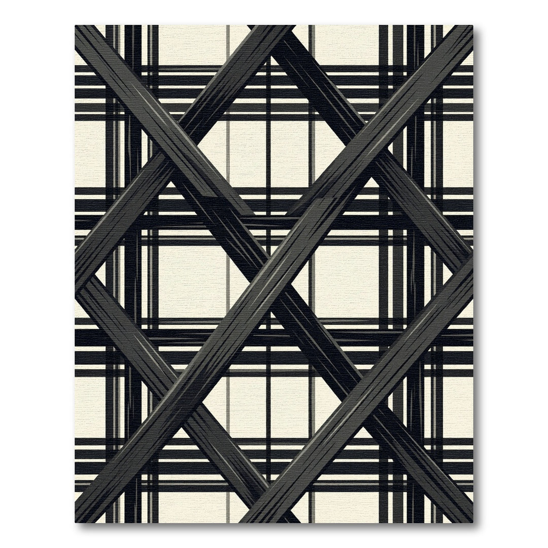 Monochromatic Black Lattice Crossing Rug