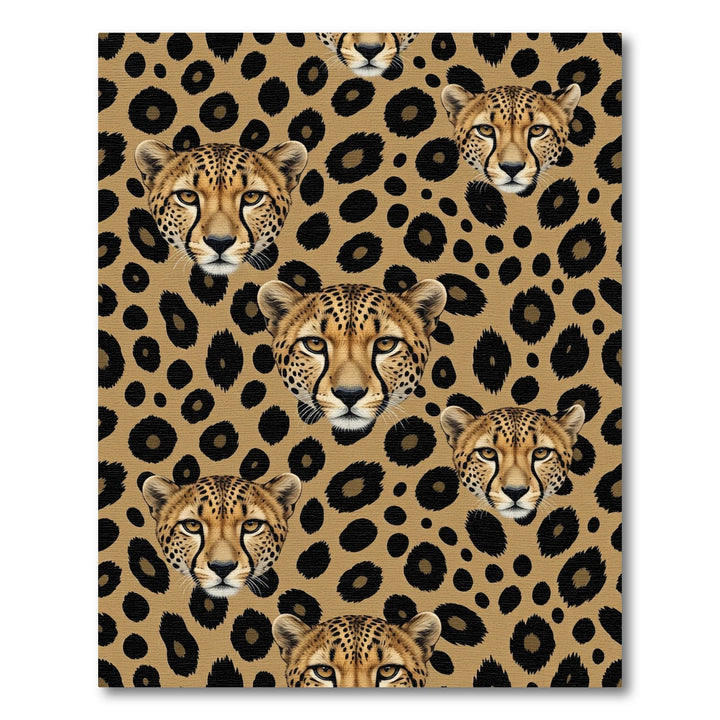 Cheetah Spots Beige Wildlife Rug