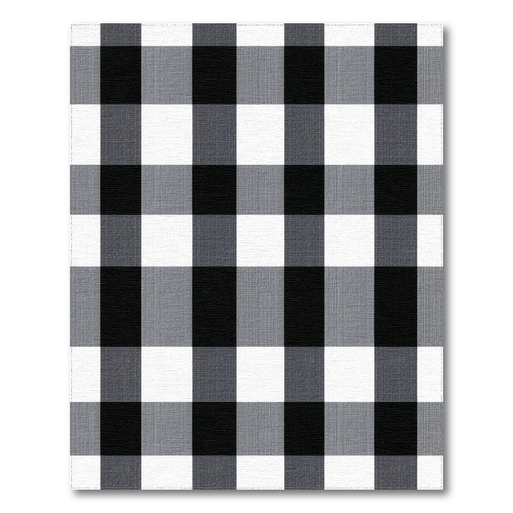 Black and White Checkered Black White Checkered Area Rug