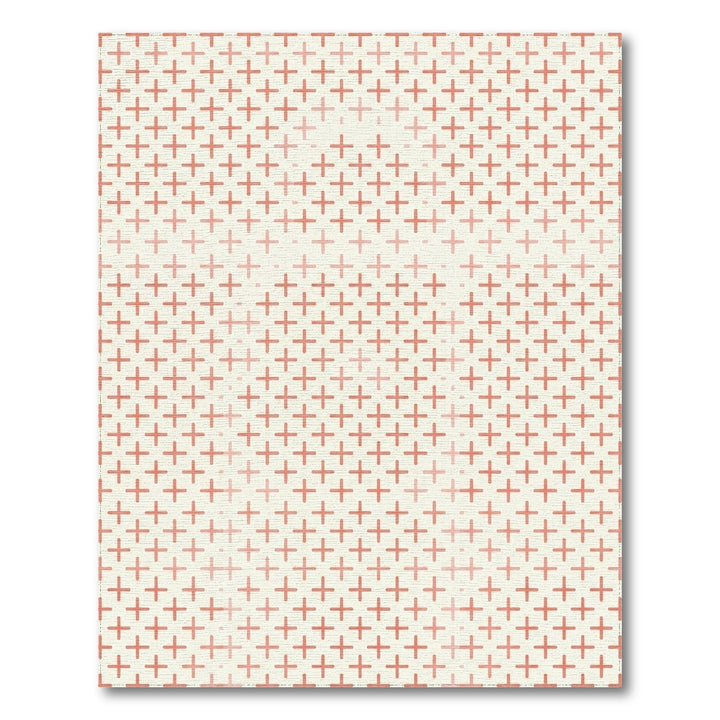 Coral Plus Seamless Grid Rug