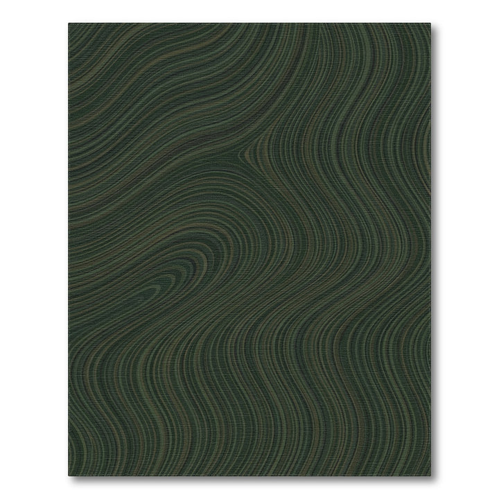 Dark Forest Swirling Stripe Rug