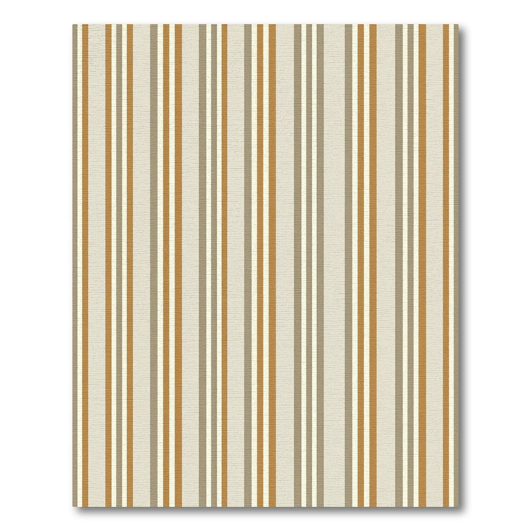 Classic Warm Neutral Stripe Rug