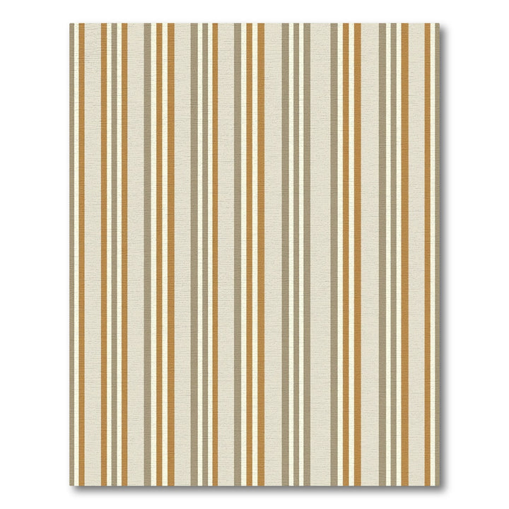 Classic Warm Neutral Stripe Rug