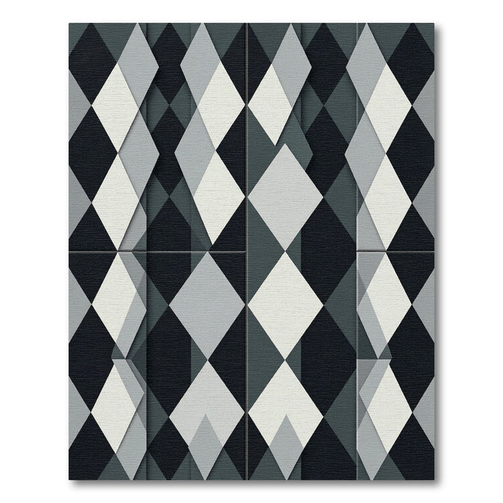 Bold Diamond Geometric Shades Rug