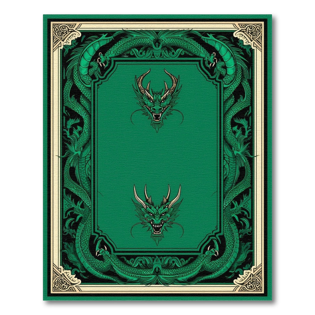 Green Dragon Heritage Area Rug