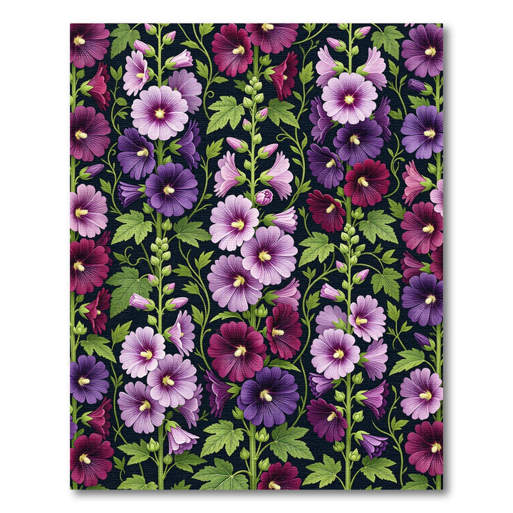 Magnolia Floral Garden Rug