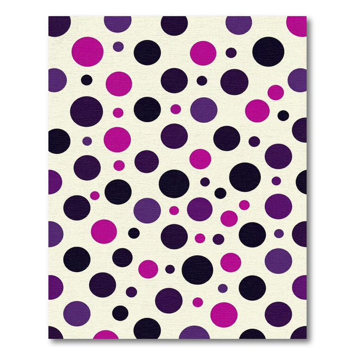 Vibrant Polka Dot Circles Rug
