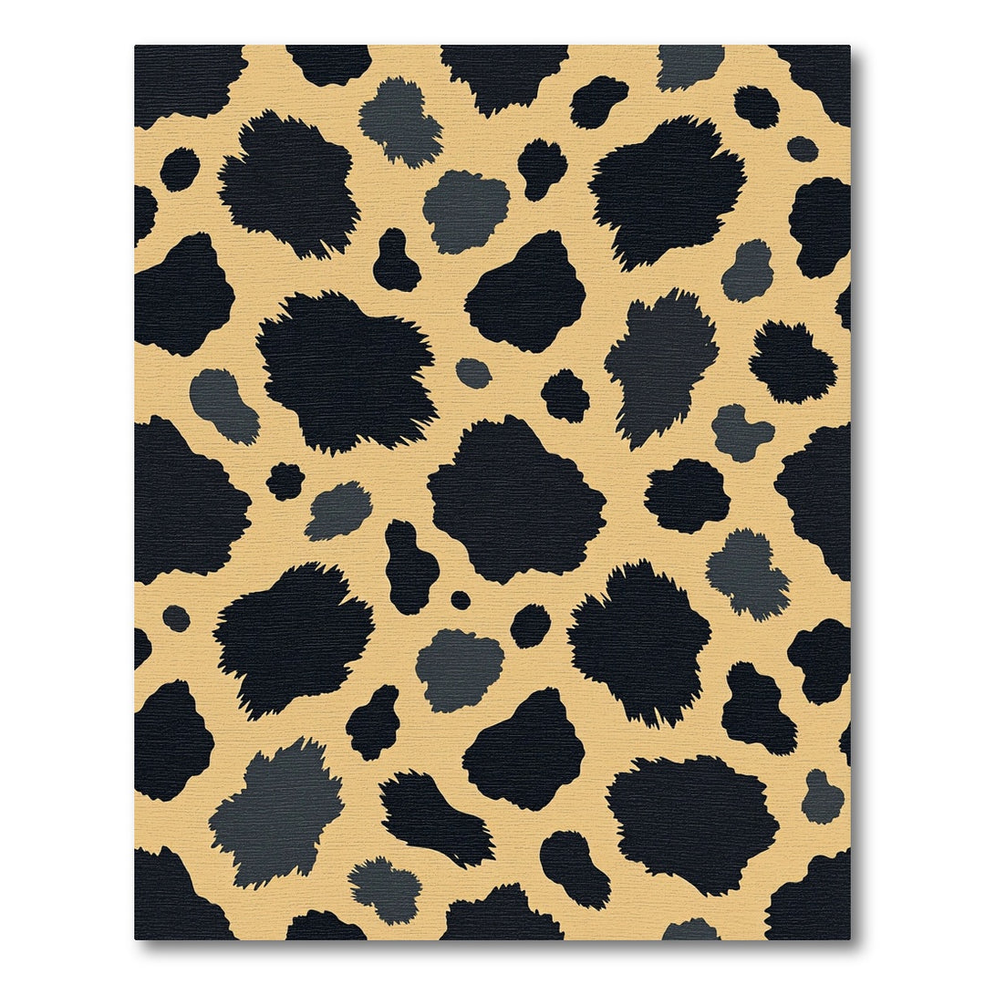 Wild Cheetah Spots Accent Rug