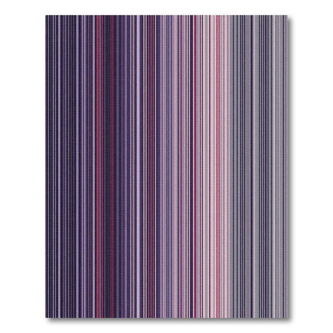Vertical Abstract Striped Linear Rug