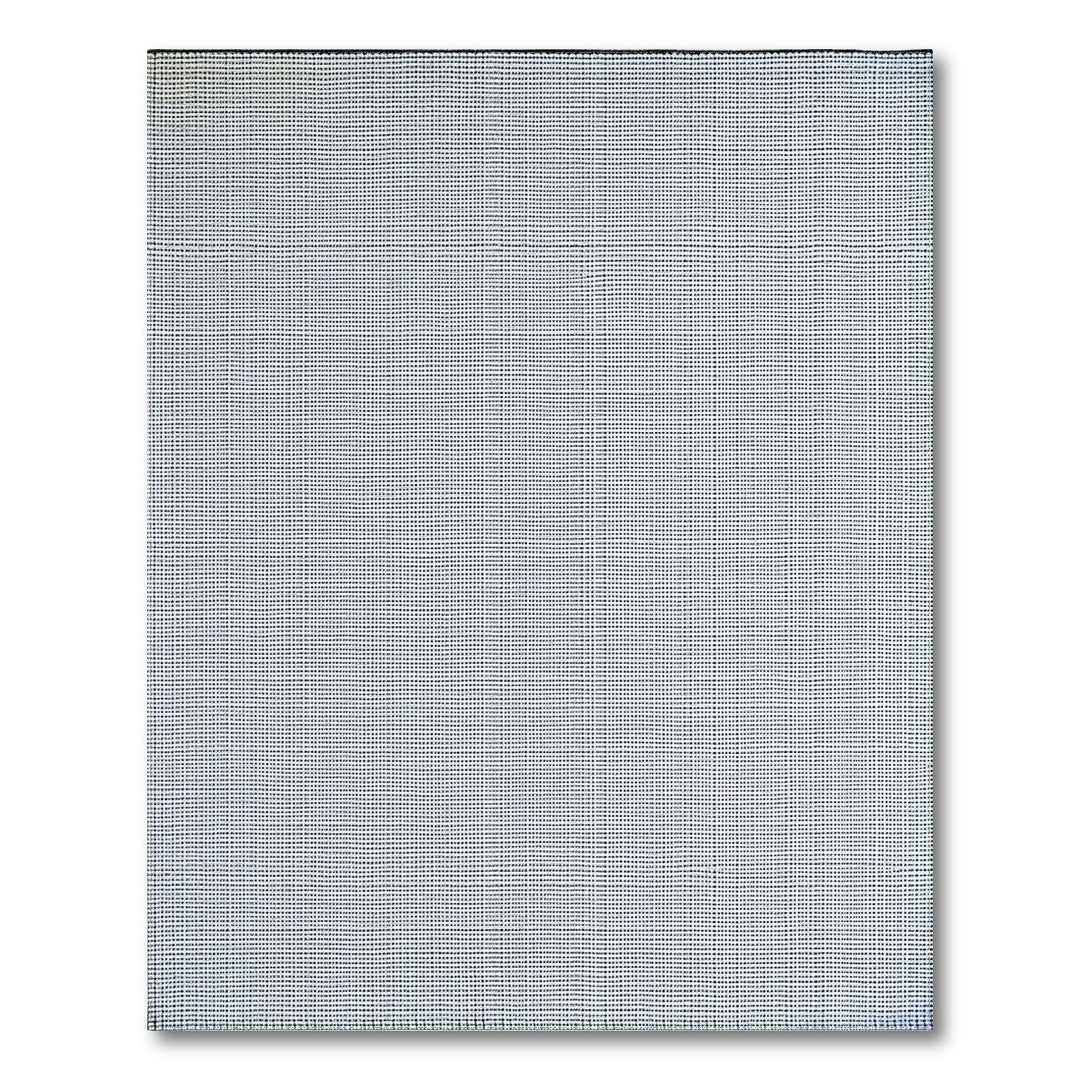 Black White Geometric Area Rug