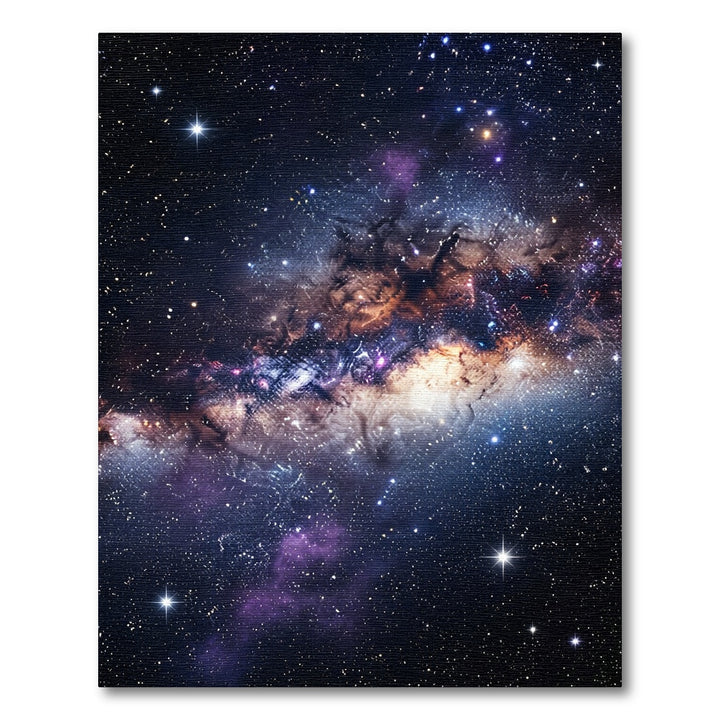 Cosmic Nebula Starry Night Rug