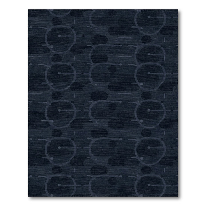 Modern Geometric Grey Area Rug