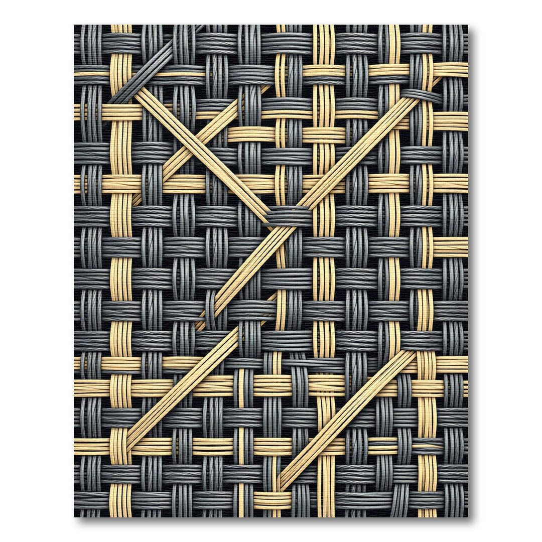 Textured Tan and Gray Woven Surface Rug