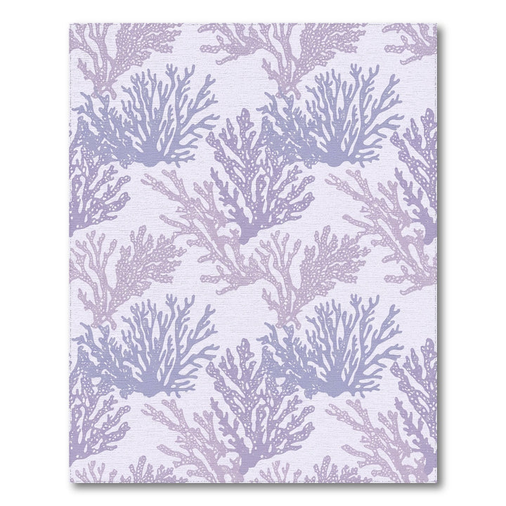 Amethyst Coral Branch Arrangement Rug