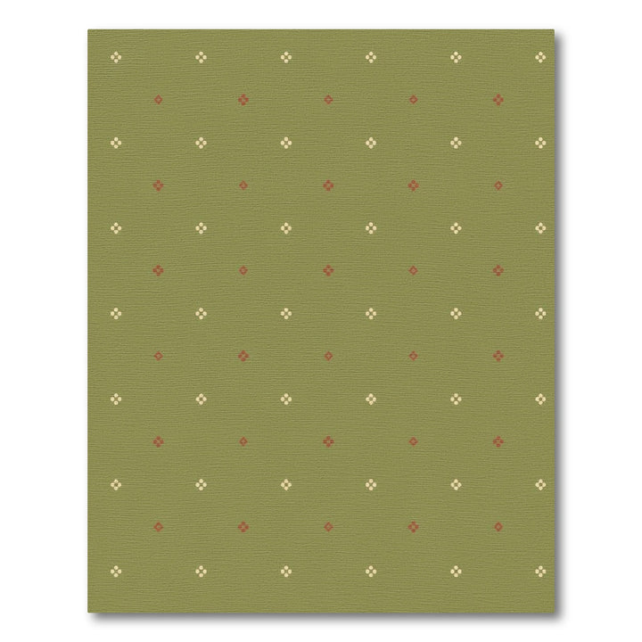 Sage Green Geometric Area Rug