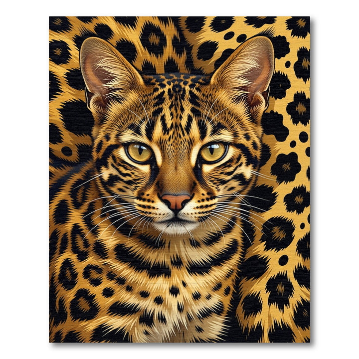 Vibrant Leopard Spot Animalistic Rug