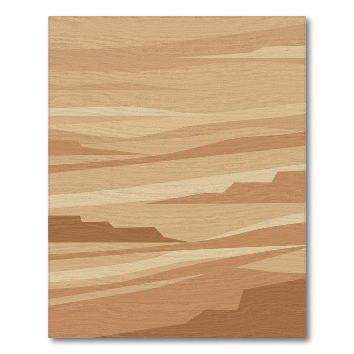 Earthy Tones Abstract Mesa Horizon Rug