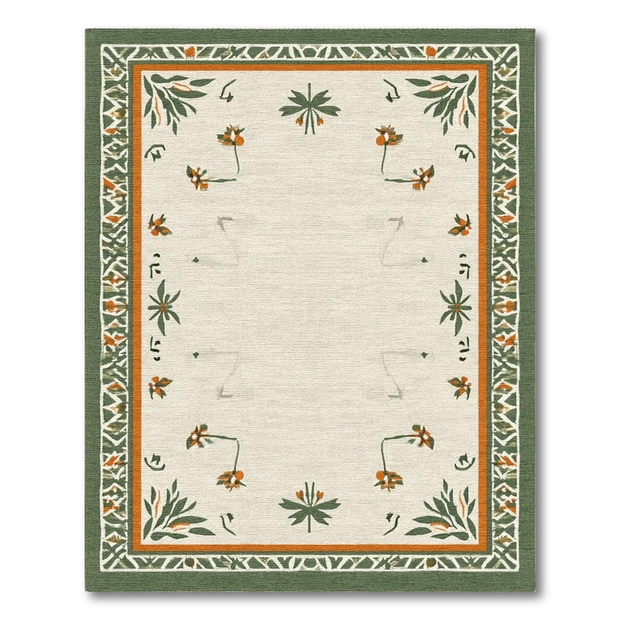 Beige Pattern E Rug Beige & Neutral Area Rugs | Tufttone