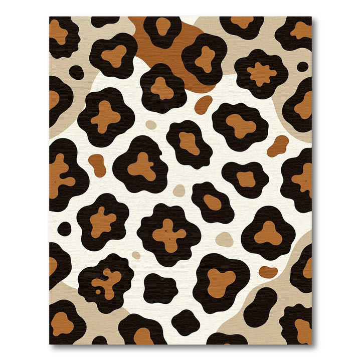 Brown Black Spots Abstract Spots Rug