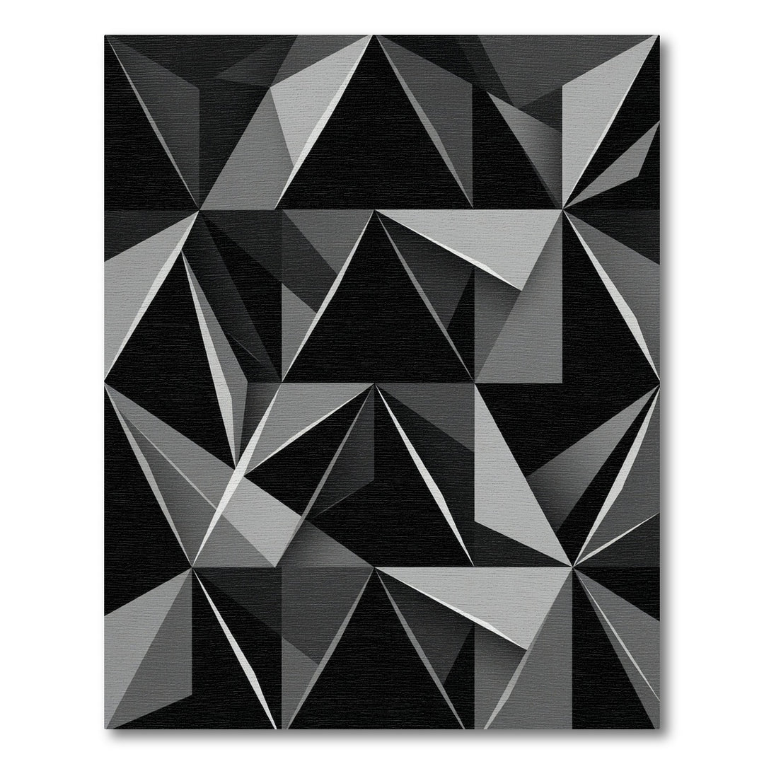 Monochromatic Geometric Facet Arrangement Rug