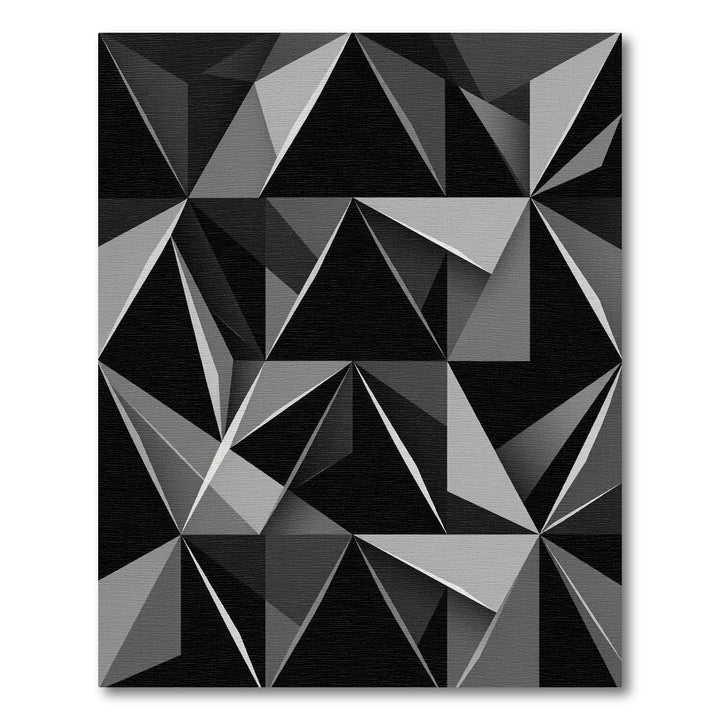 Monochromatic Geometric Facet Arrangement Rug
