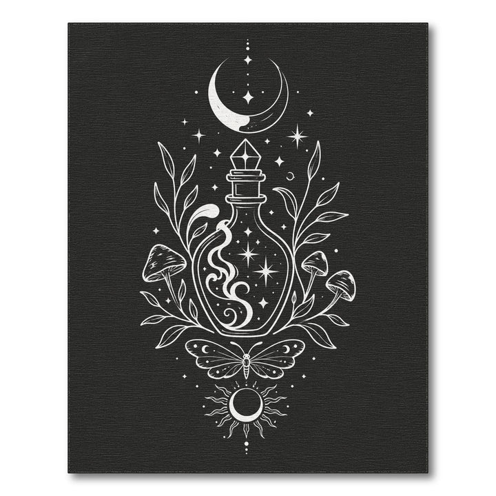 Mystic Potion Bottle Area Rug