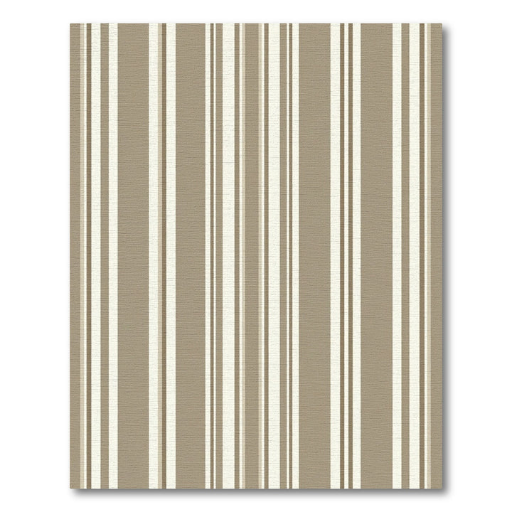 Neutral Earth Tone Vertical Stripe Rug