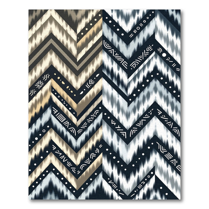 Zigzag Tribal Boho Chevron Rug