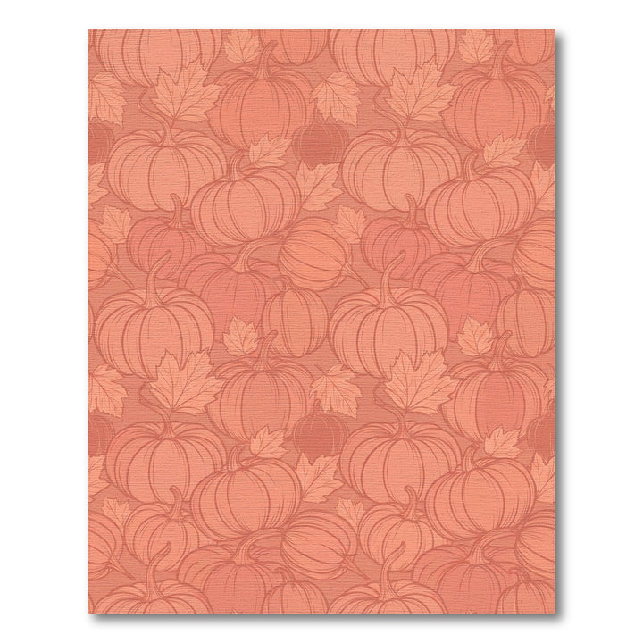 Pumpkin Spice Autumn Leaf Harmony Rug