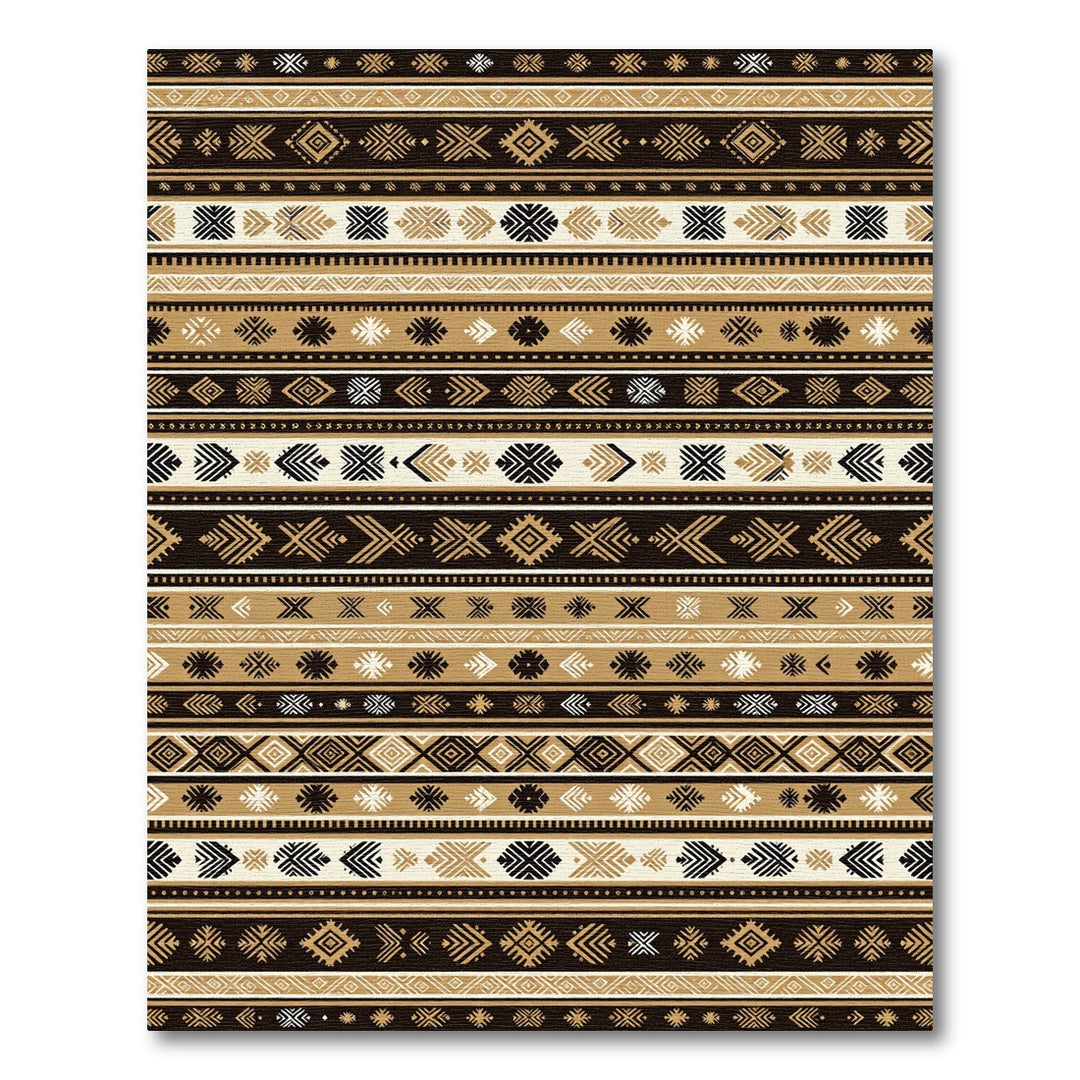 Tribal Geometric Native Inspired Rug