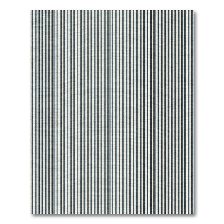 Modern Vertical Grey Stripe Rug