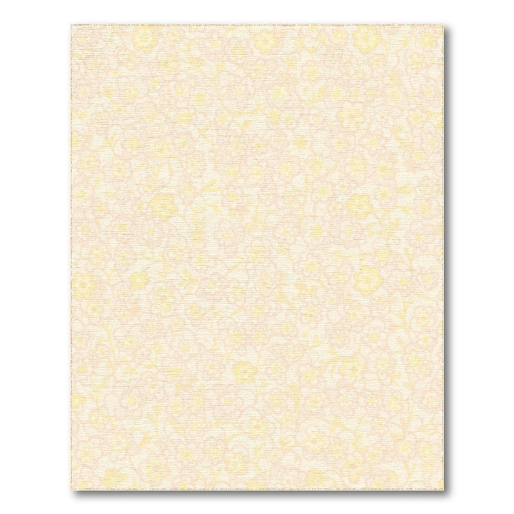 Beige Floral Vintage Area Rug
