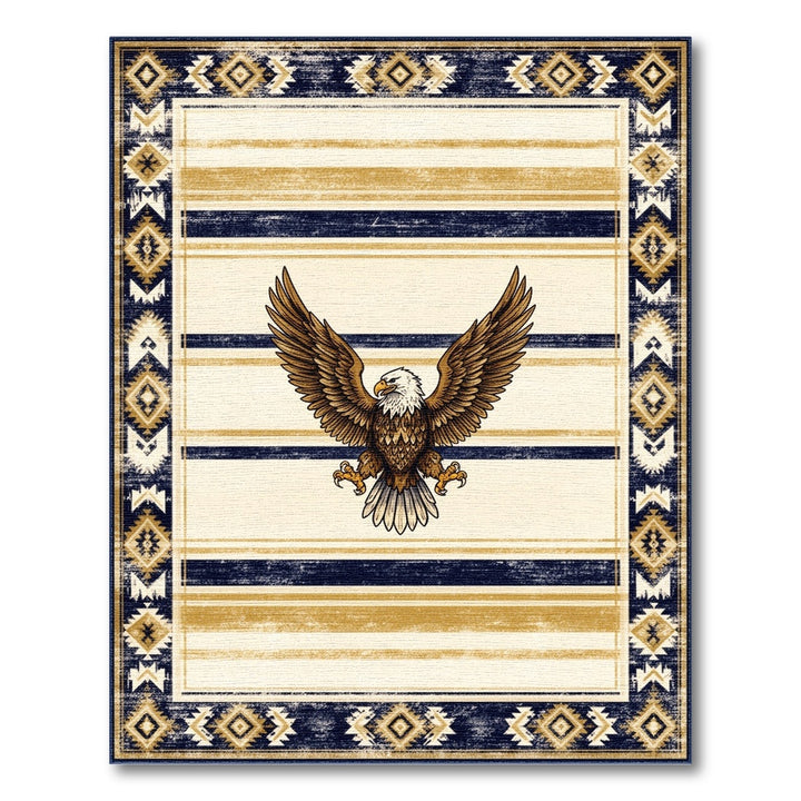 Bald Eagle Heritage Tribal Area Rug